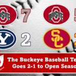 The Buckeye Baseball Team Goes 2-1 to Open Season.