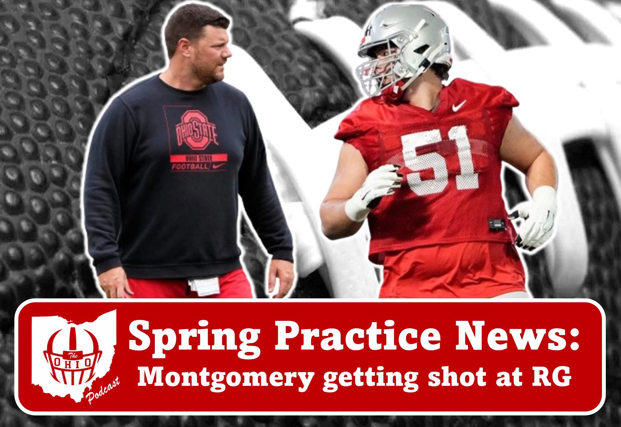 Luke Montgomery Emerges as Contender for Ohio State’s Vacated Right Guard Position