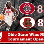 Ohio State Wins NIT Tournament Opener