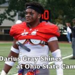 Darius Gray Shines at Ohio State Camp.