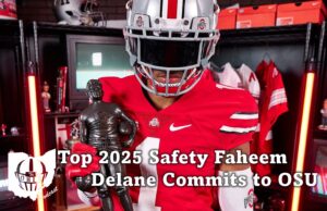 Top 2025 Safety Faheem Delane Commits to Ohio State.
