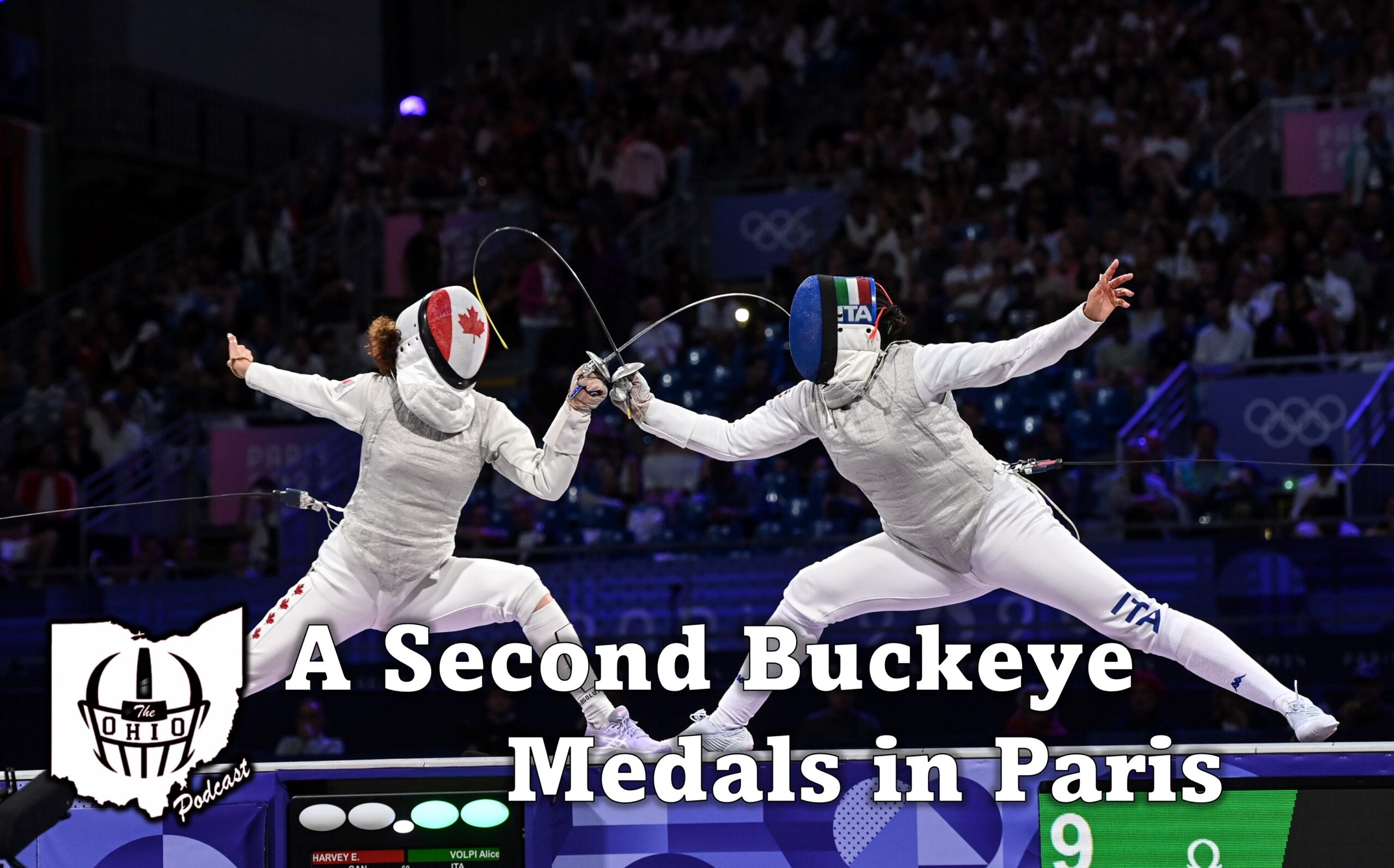 A Second Buckeye Medals in Paris.