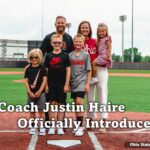 Justin Haire was Officially Introduced as the Nest Head Baseball Coach at Ohio State.