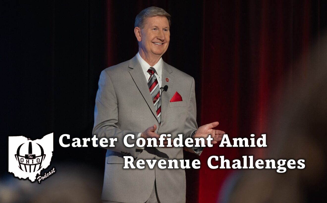 Carter Confident Amid Revenue Challenges.