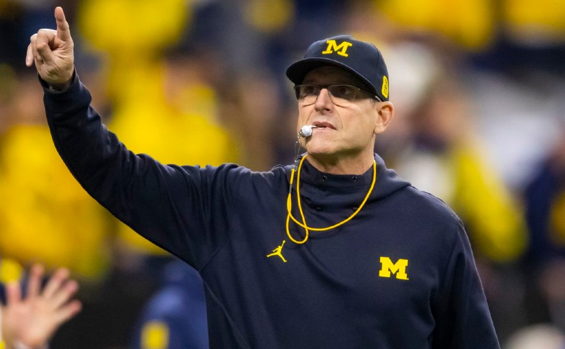 Jim Harbaugh Receives NCAA Penalties Amid Michigan Football Scandals