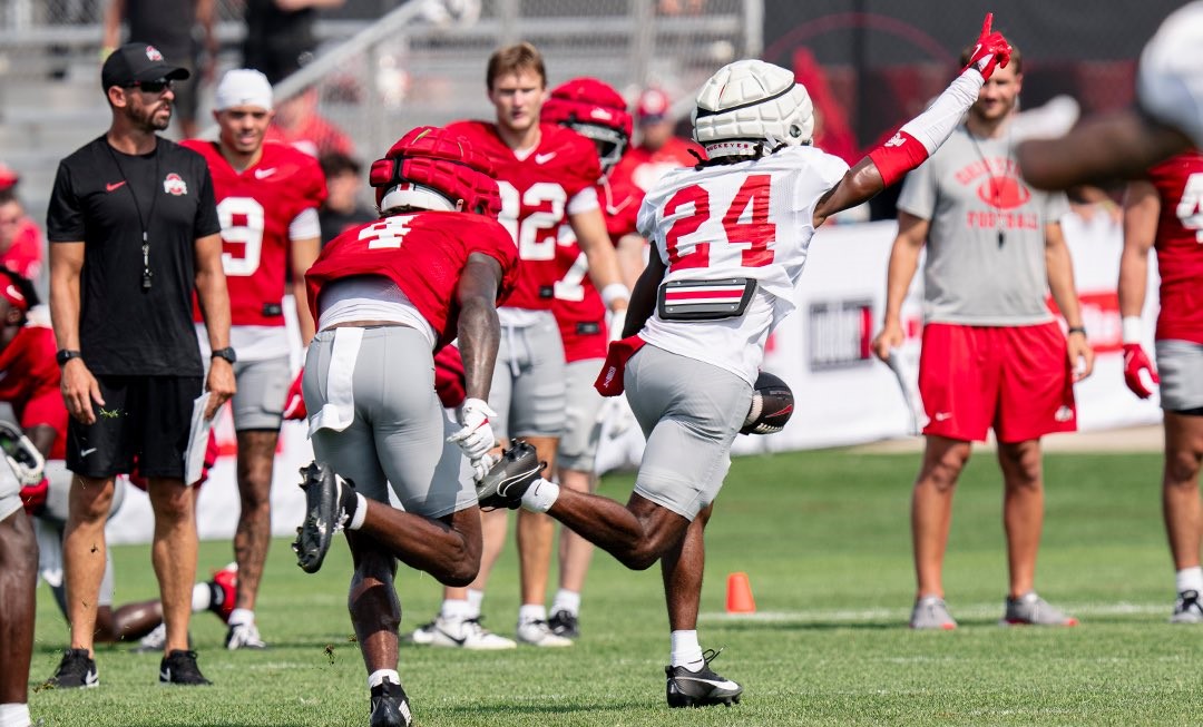 Ohio State Buckeyes’ Fourth Day of Training Camp