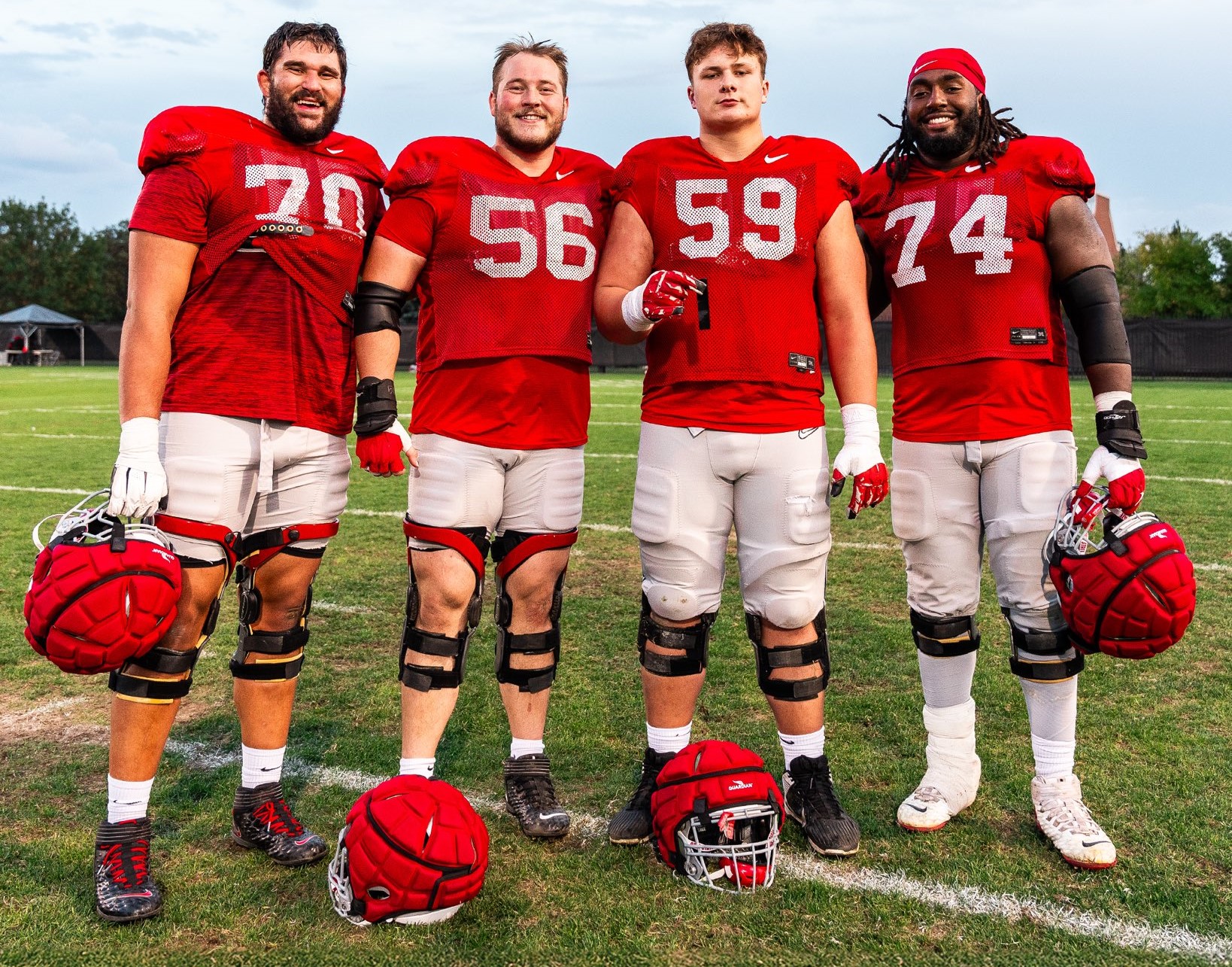 Ohio State offensive linemen