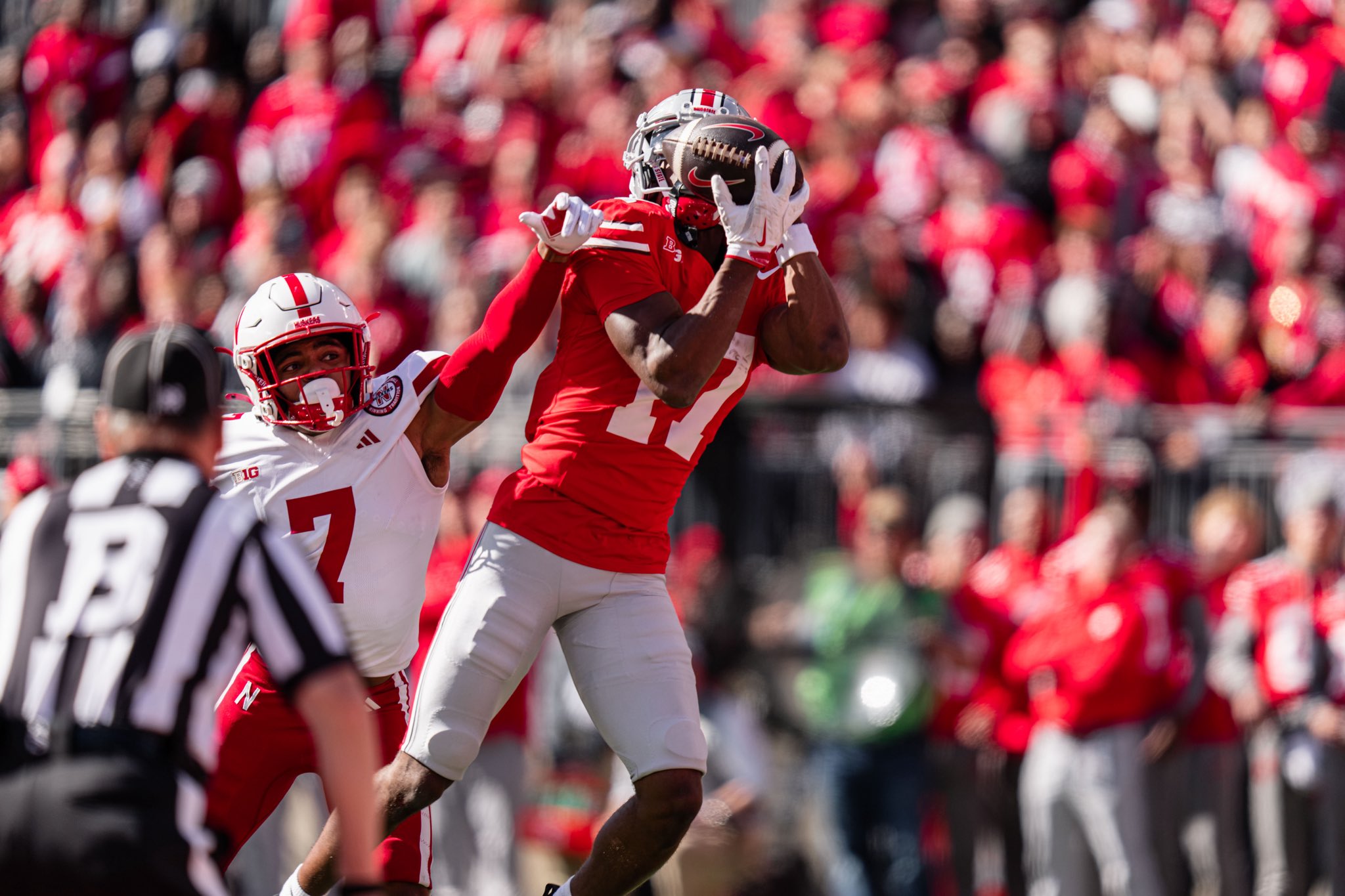 Buckeyes Survive Nebraska Scare, 21-17, with Late Defensive Heroics