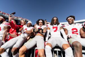 Ohio State celebrates at Beaver Stadium