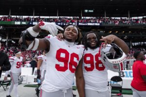 Eddrick Houston and Kayden McDonald Jr.