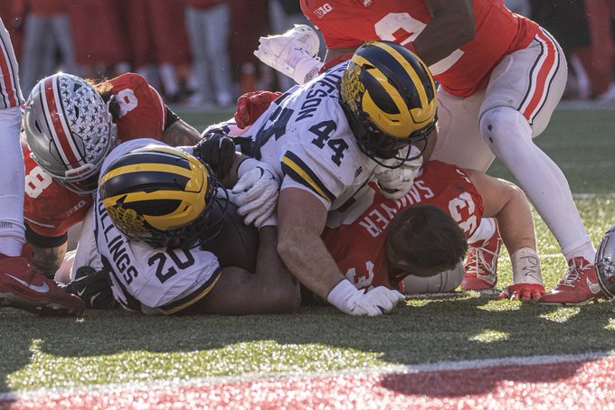 Jack Sawyer, Michigan’s Flag Planting, and the Big Ten’s Verdict