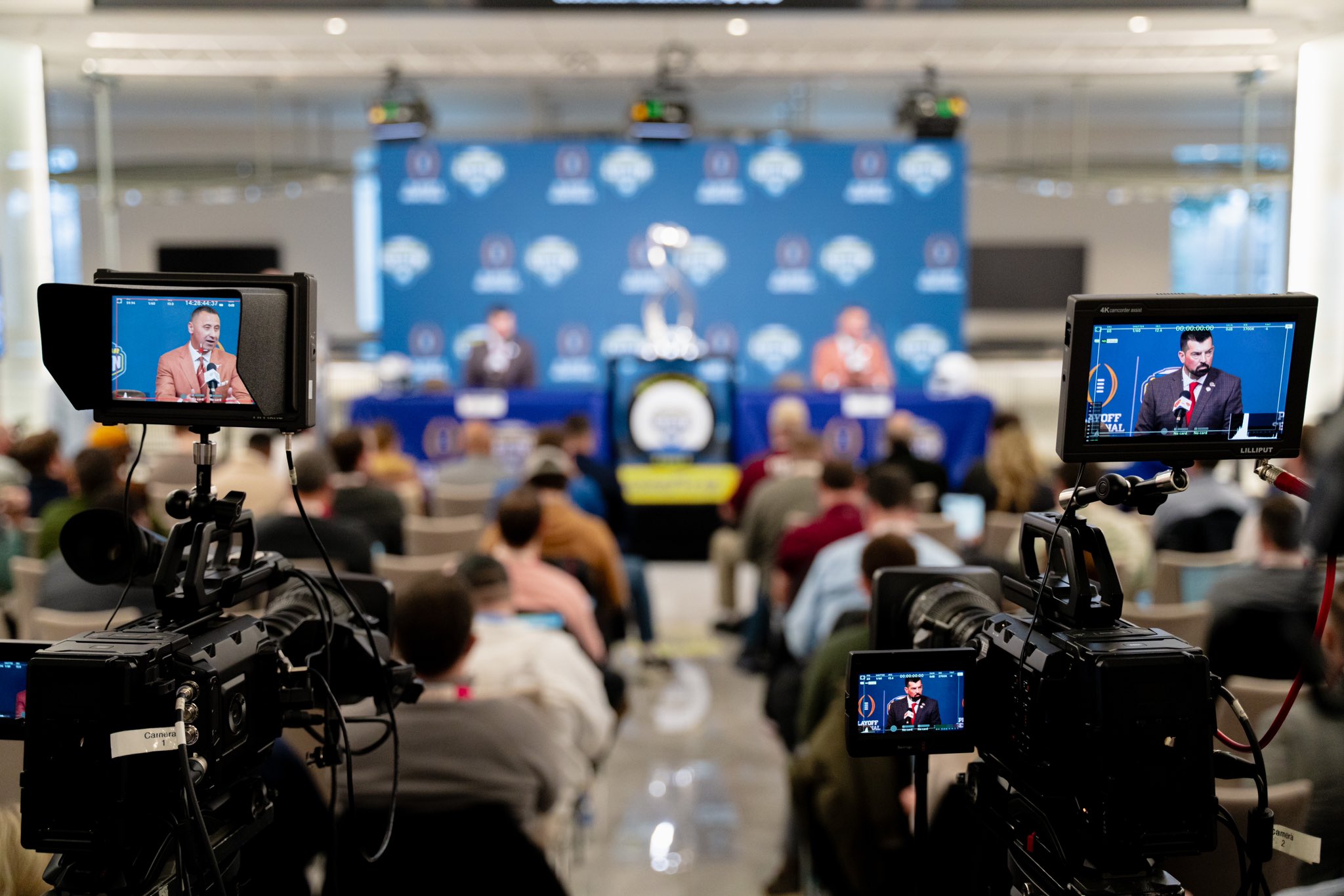 Ryan Day and Steve Sarkisian Answer Questions from the Media on the Eve of the Cotton Bowl.