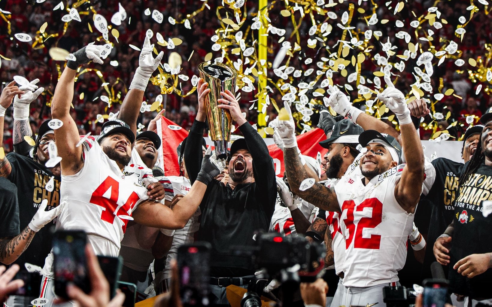 J.T. Tuimoloau, Ryan Day, & TreVeyon Henderson