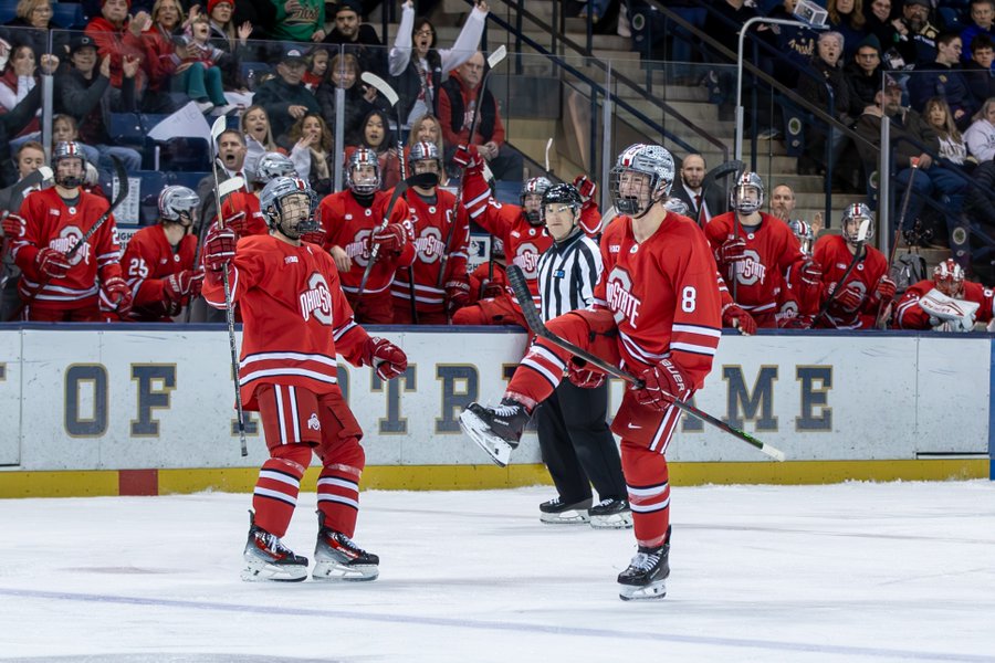 Buckeyes Dominate Notre Dame with Back-to-Back 5-1 Wins