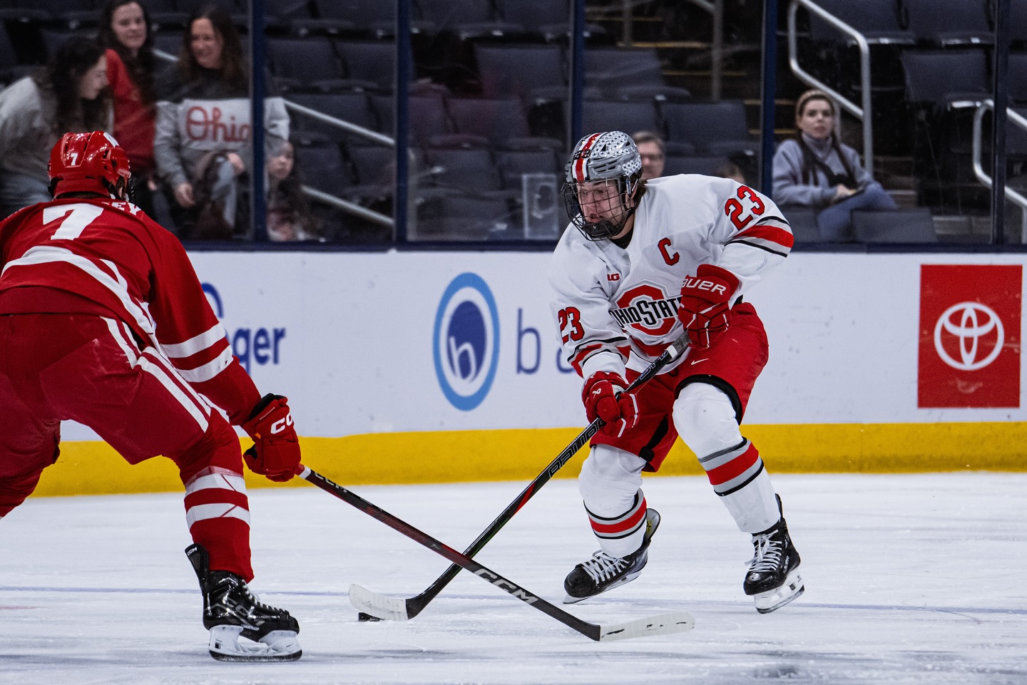 Buckeyes Rally Past Wisconsin, Advance to Big Ten Semifinals