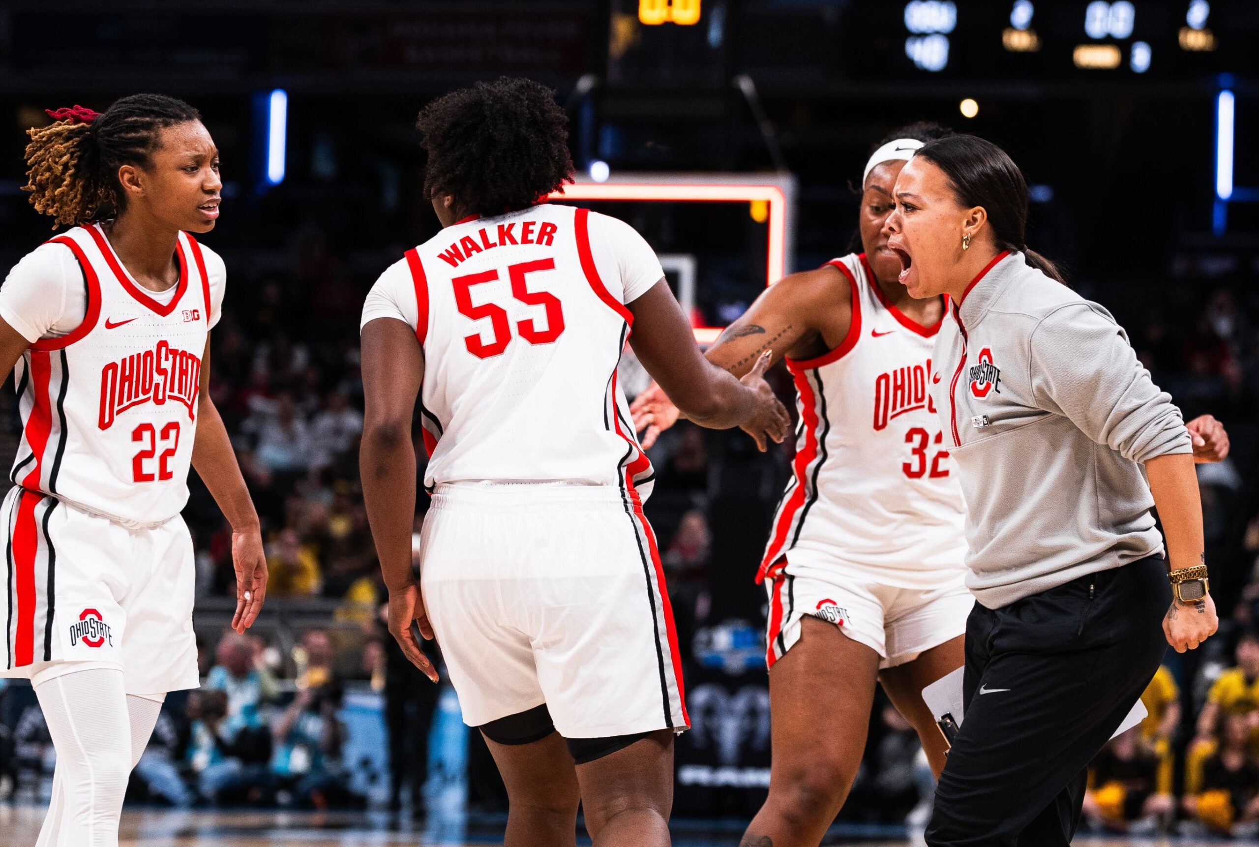 Buckeyes Edge Iowa in Big Ten Tournament Thriller, Advance to Semifinals