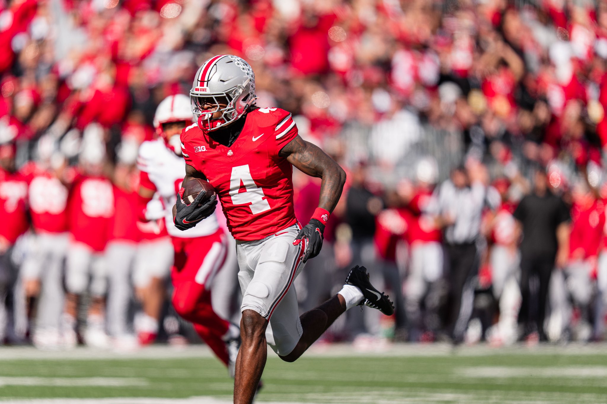 Jeremiah Smith Shows Leadership and Fire as Buckeyes Eye 2025 Rivalry Redemption