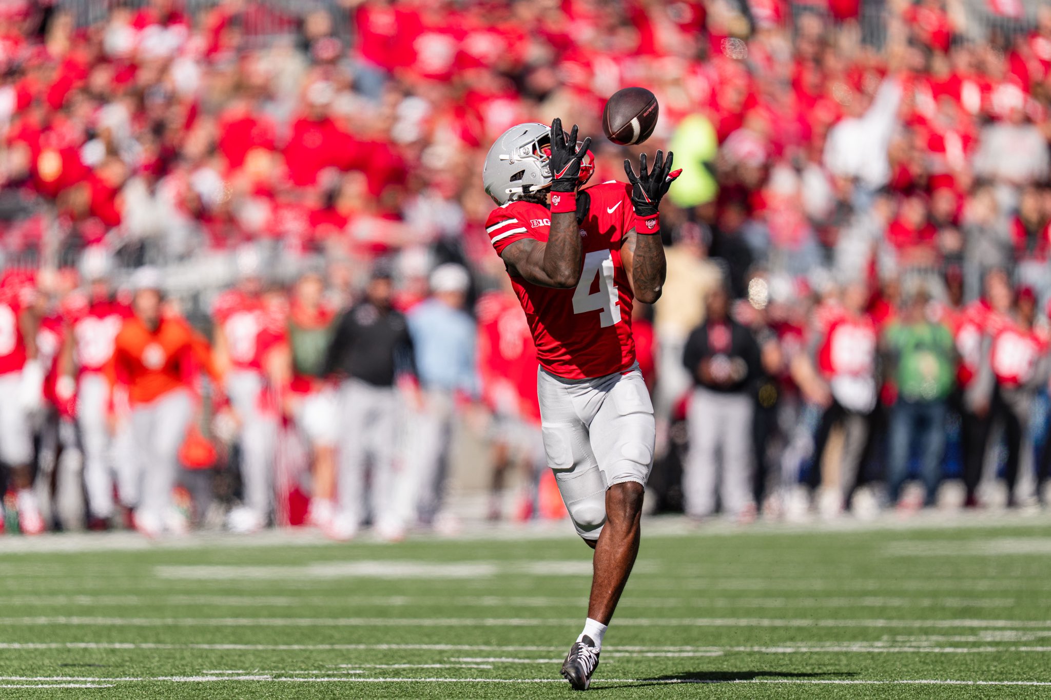 Buckeyes Projected Second in Big Ten, but Stars Like Jeremiah Smith and Caleb Downs Lead Title Hopes