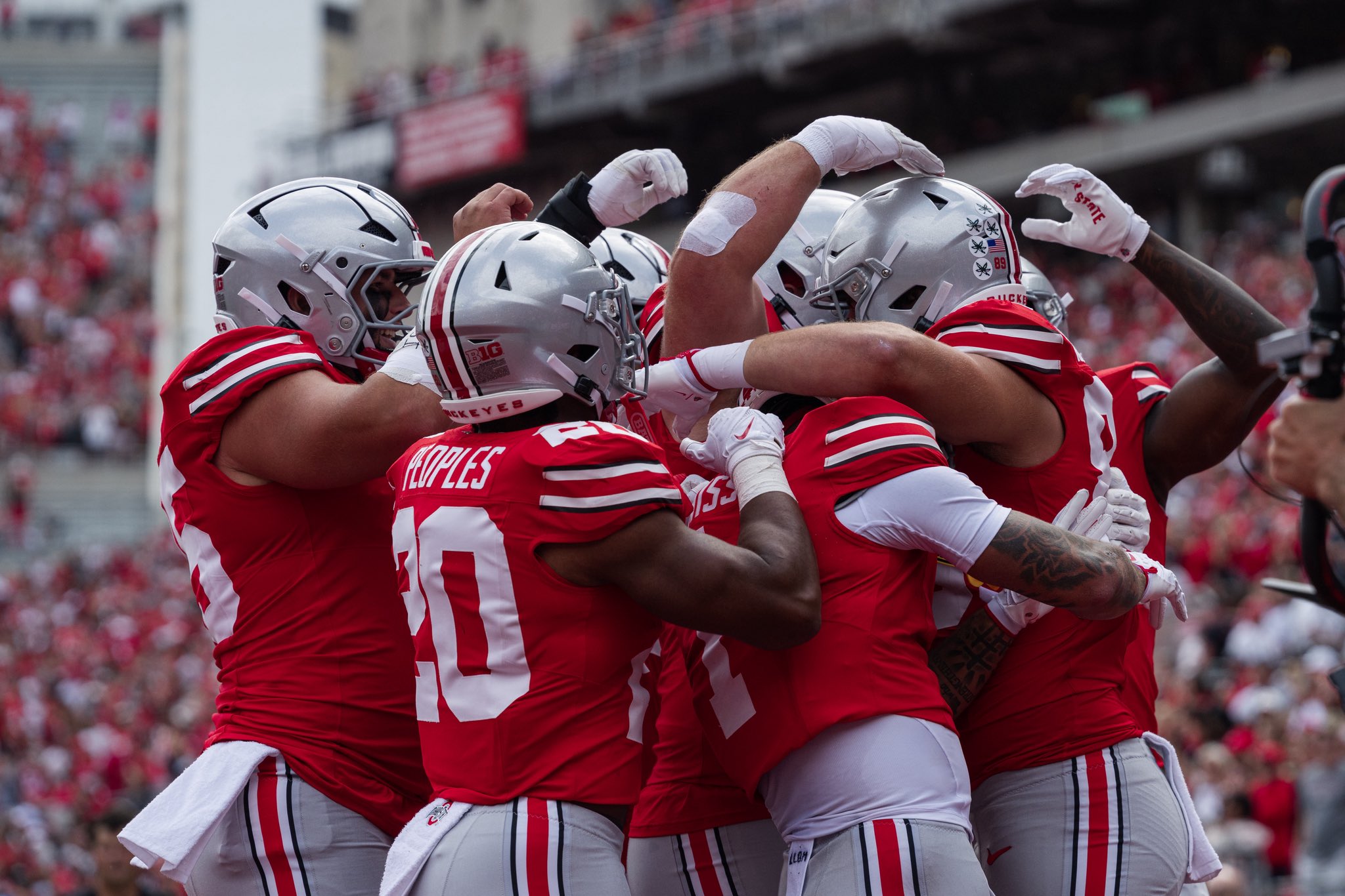 Julian Sayin Shines as Ohio State Dominates Grambling State 70-0