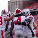 Ohio State Offensive Celebration