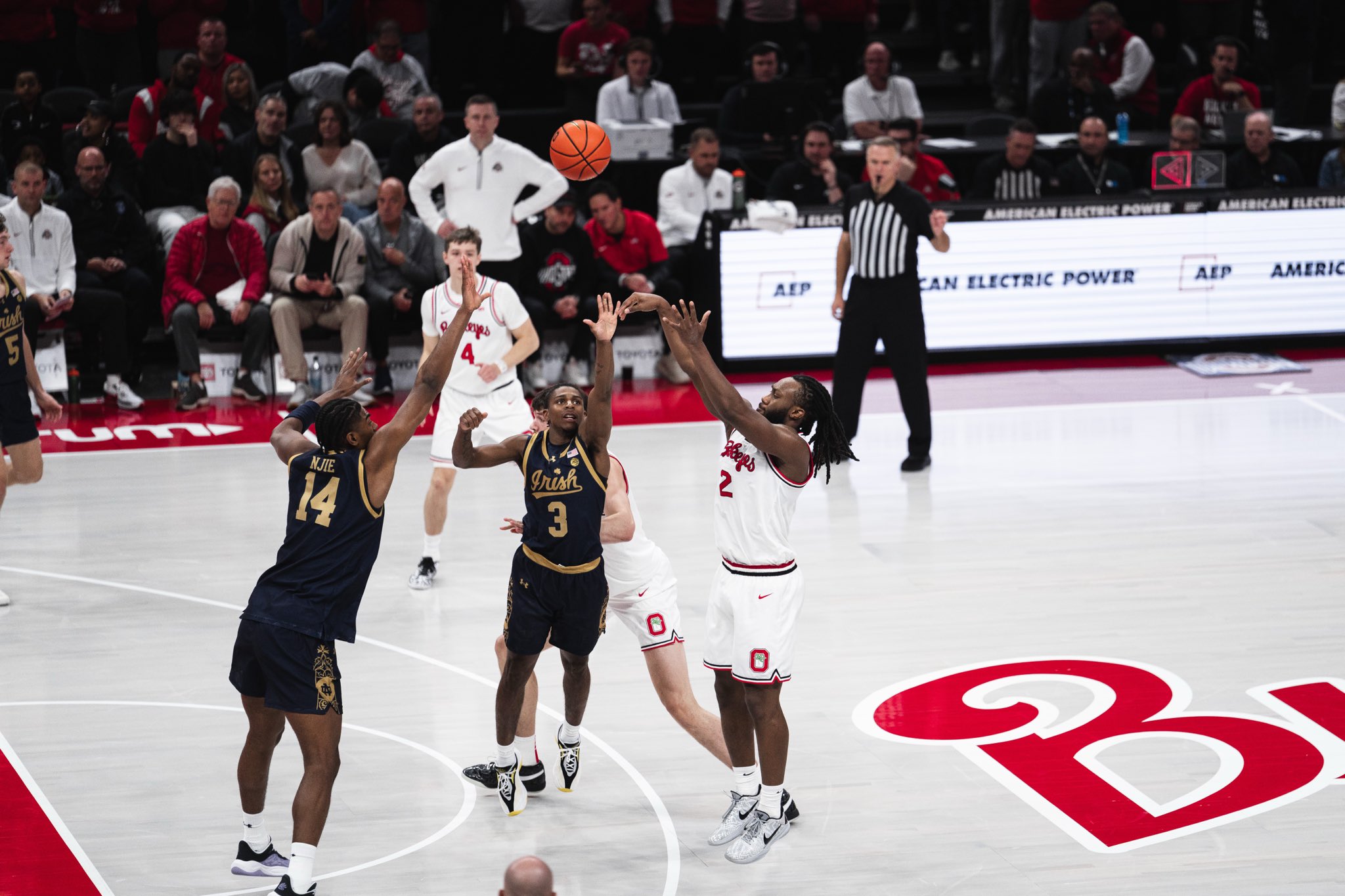 Thornton and Tilly Finish Off Notre Dame to Keep Ohio State Perfect