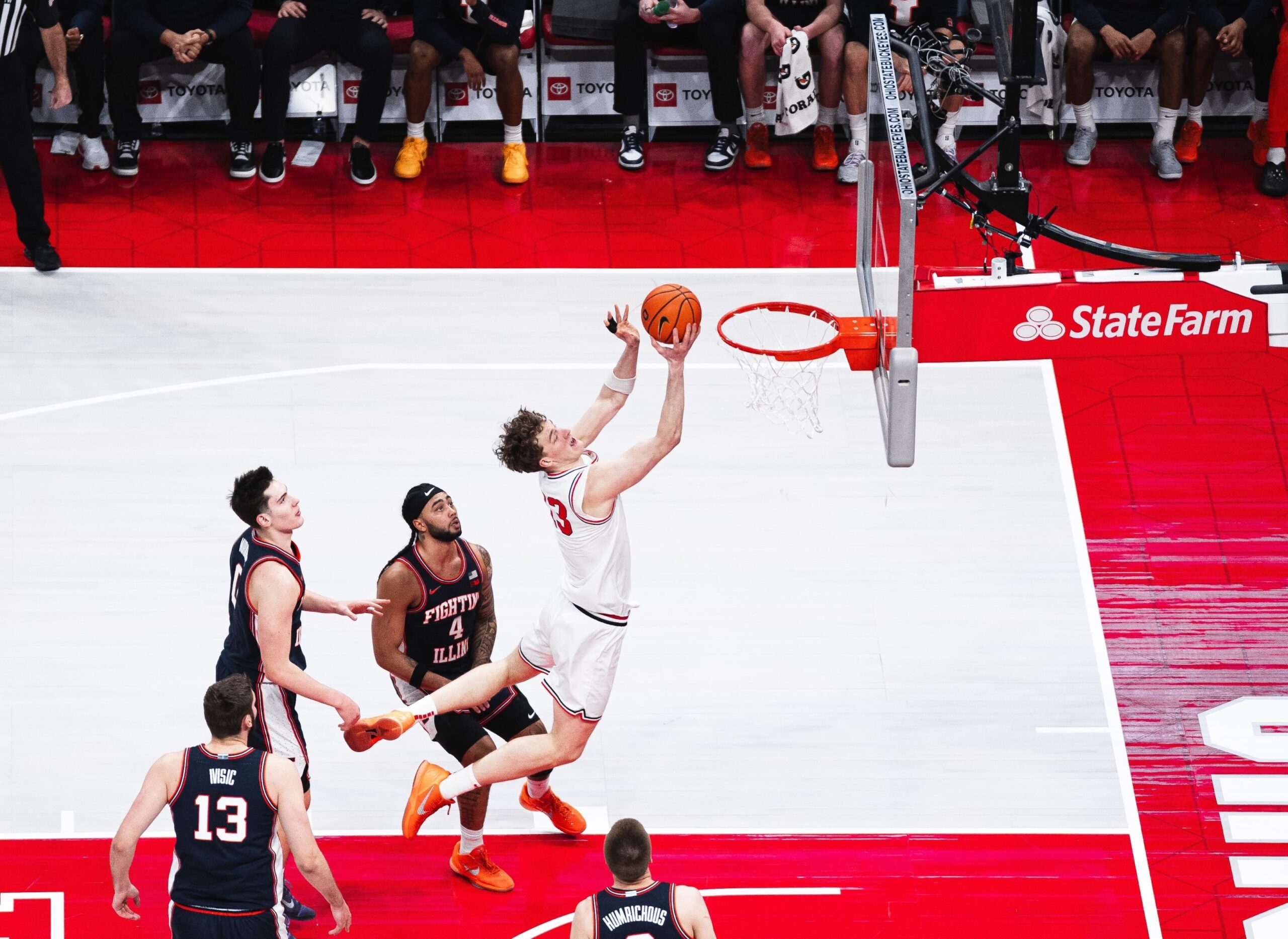 Thornton Shines, but Buckeyes Fall Short Against No. 13 Illinois