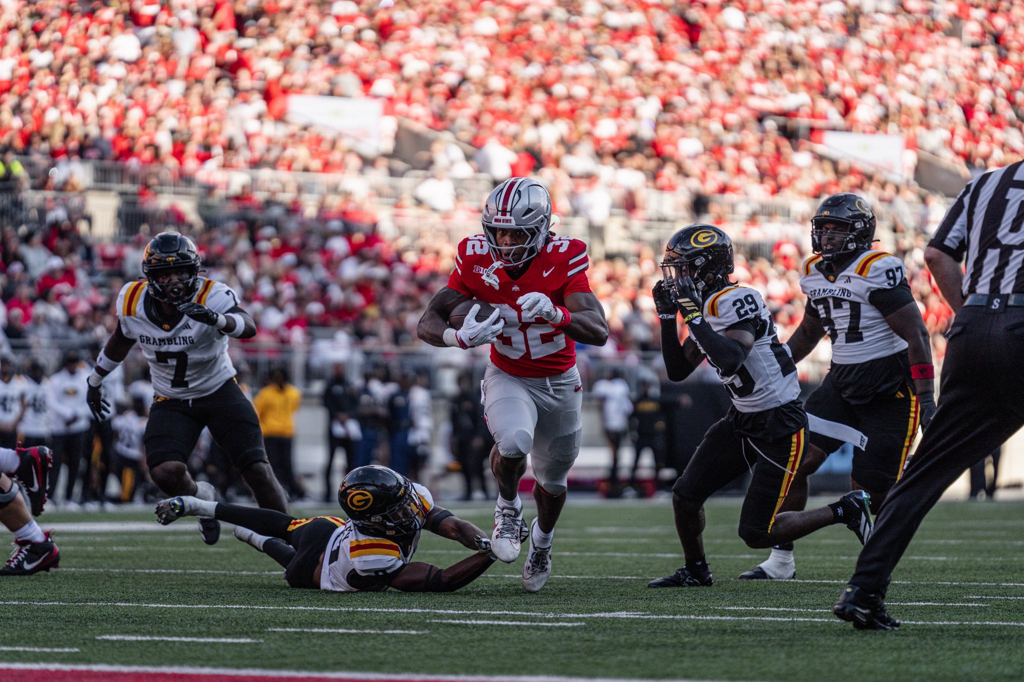 Buckeyes Lean on Depth as Top Backs Sit Spring Ball