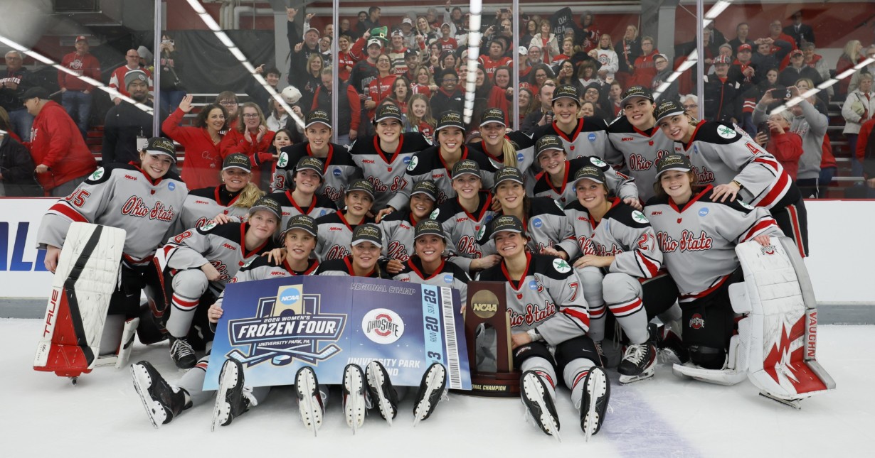 Buckeyes Dominate Yale to Reach Sixth Straight Frozen Four